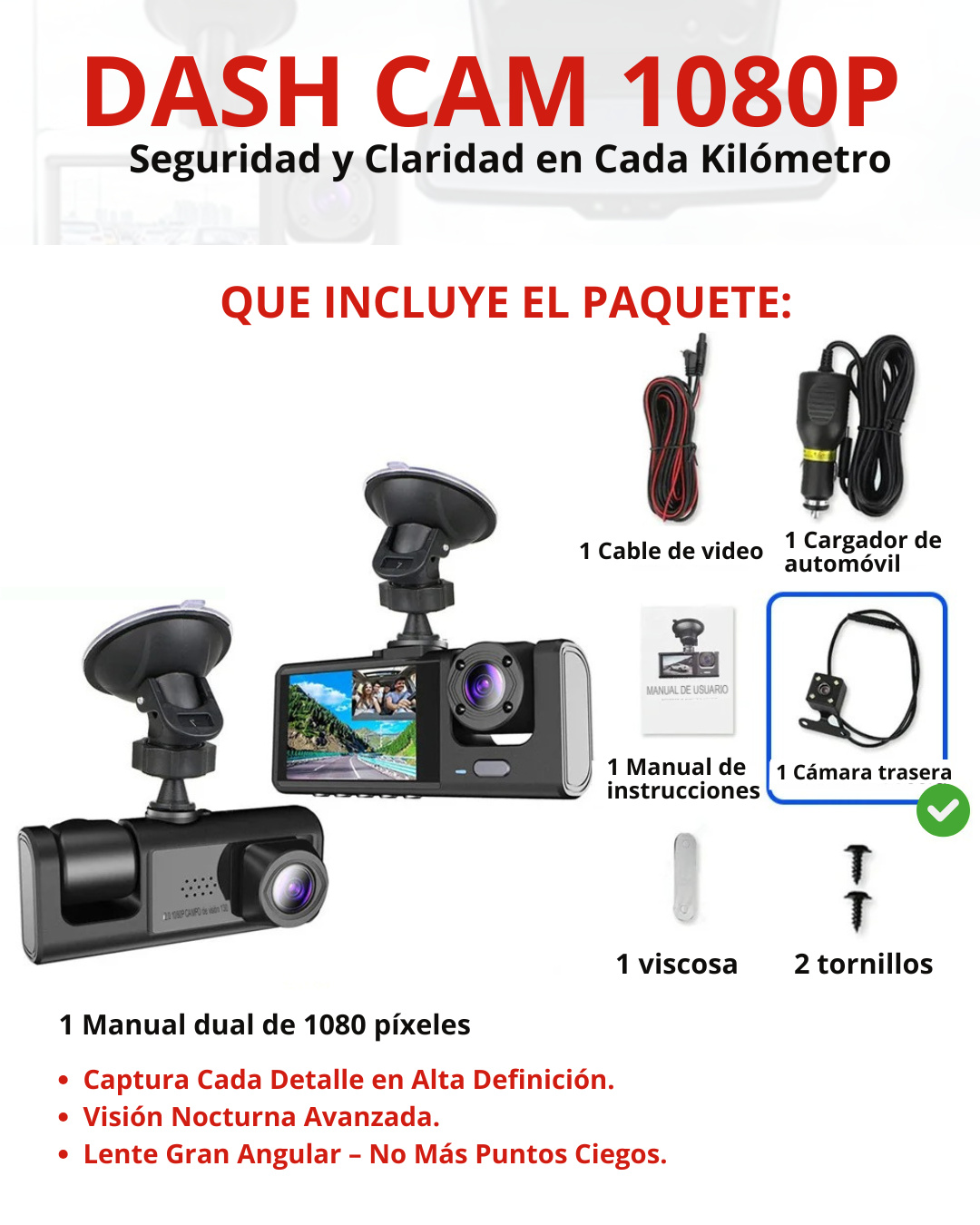 Dash Cam 1080P