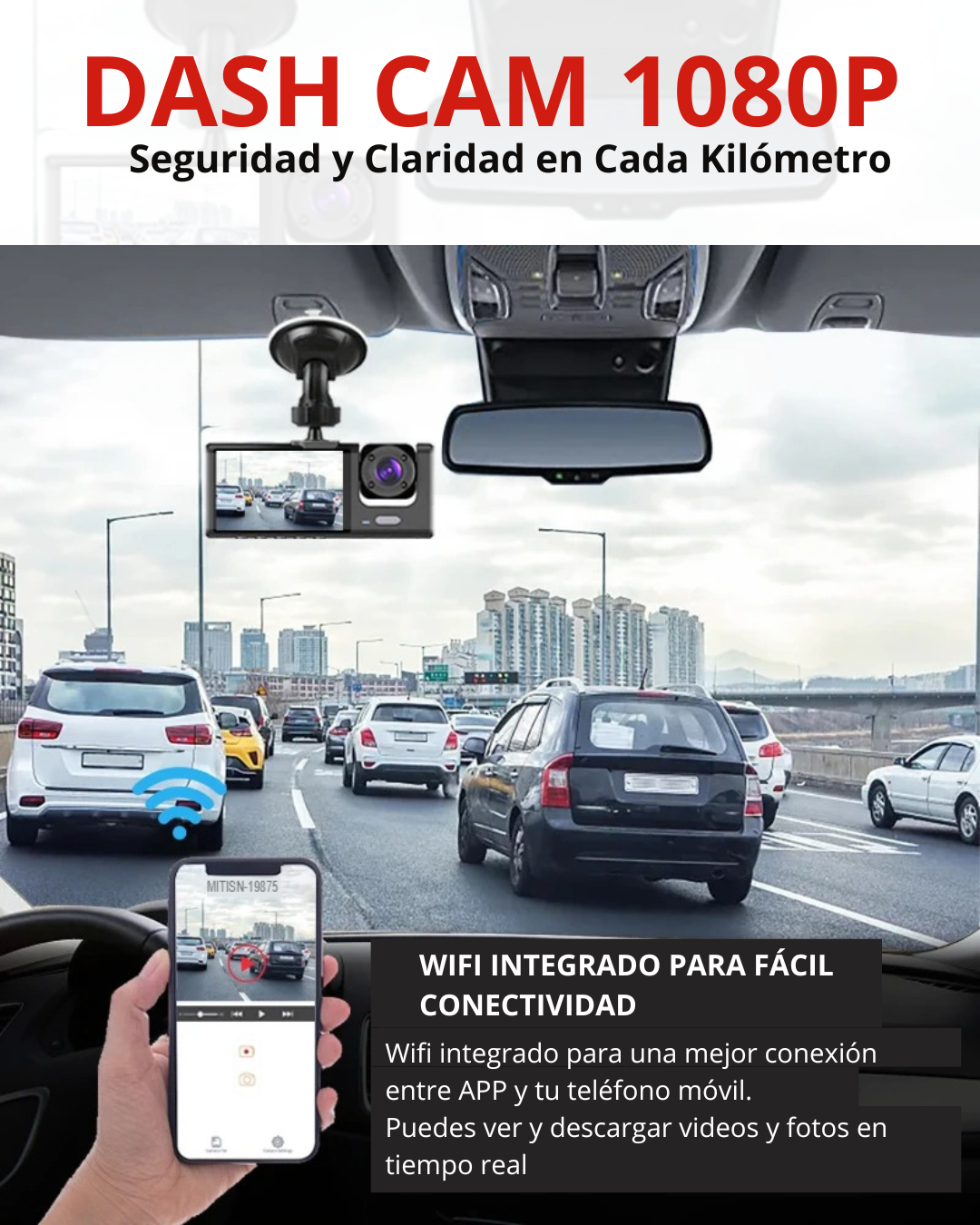 Dash Cam 1080P